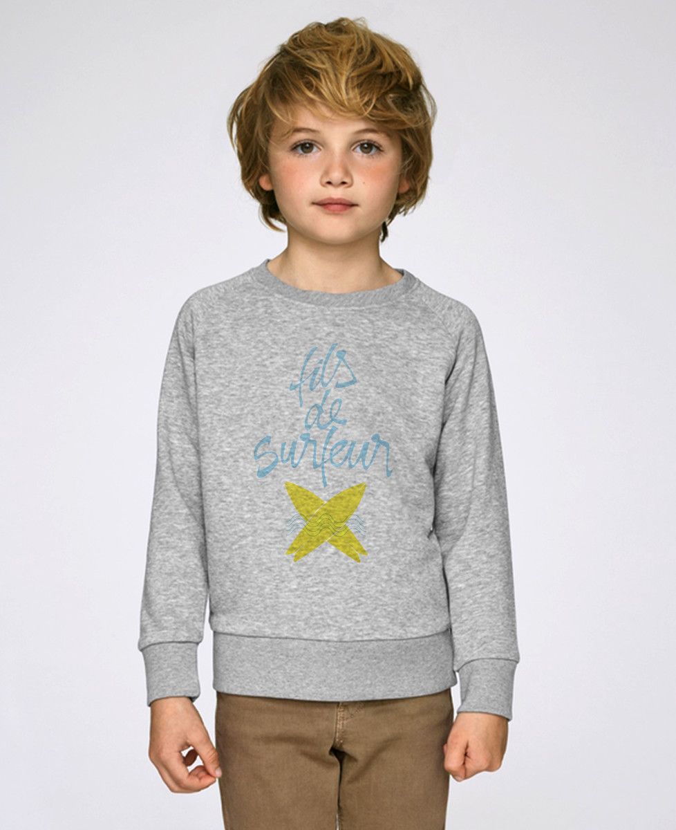 Sweatshirt enfant Fils de surfeur