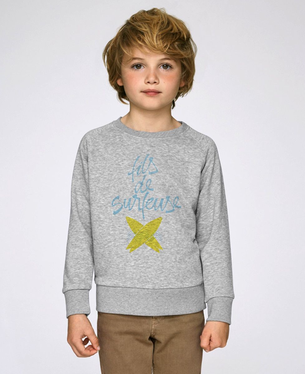 Sweatshirt enfant Fils de surfeuse - Sport