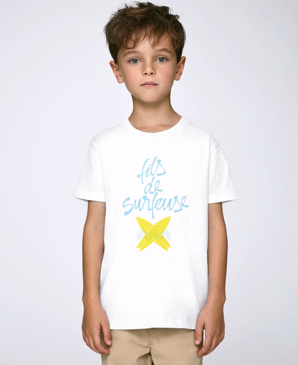 T-shirt enfant Fils de surfeuse - Sport