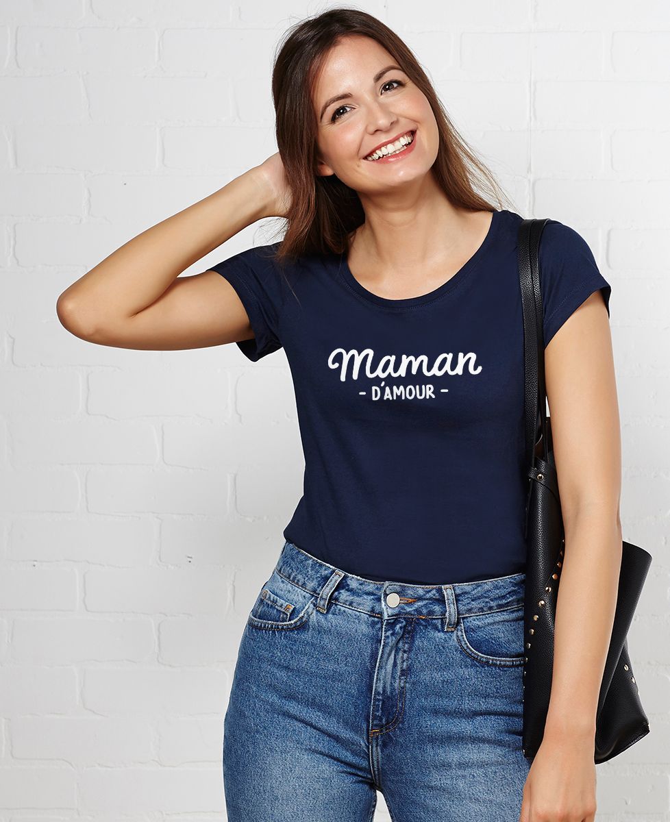 T-Shirt femme Maman d'amour