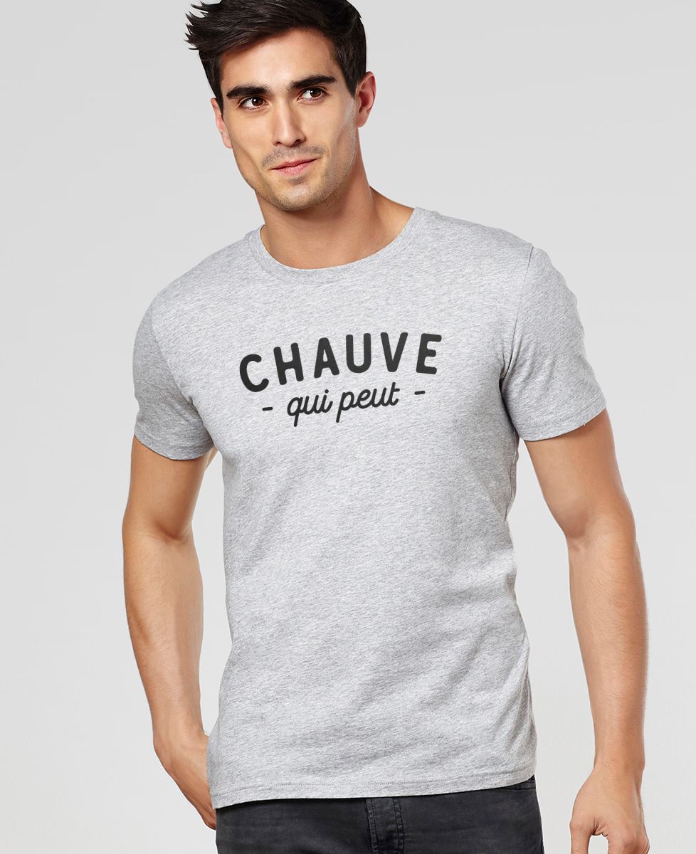 T-shirt homme Chauve qui peut