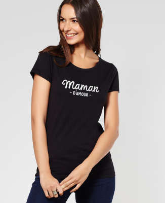 T-Shirt femme Maman d'amour