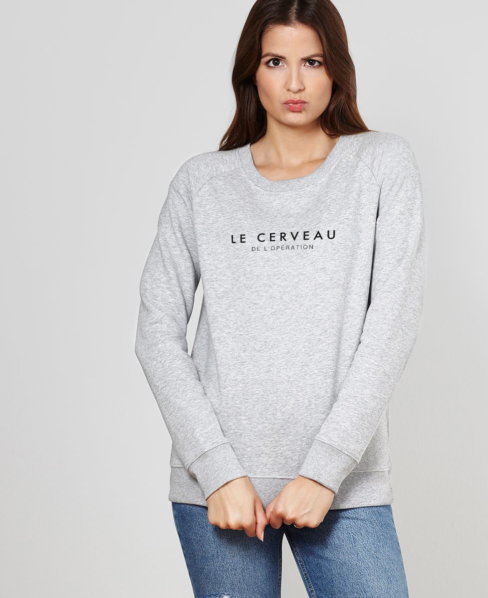 Sweatshirt femme Le cerveau