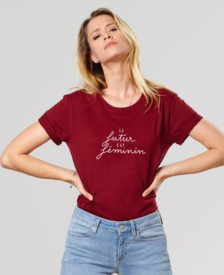 T-Shirt femme Le Futur est Féminin