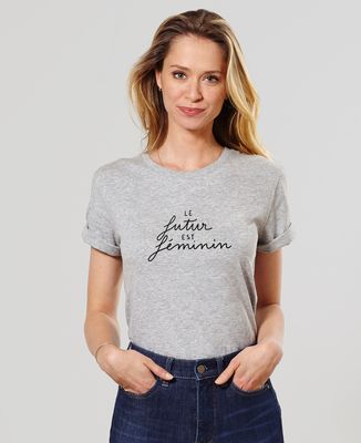 T-Shirt femme Le Futur est Féminin