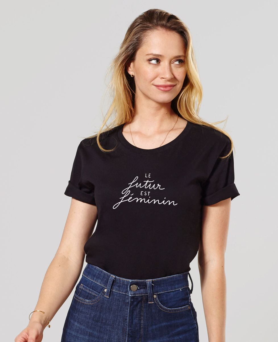 T-Shirt femme Le Futur est Féminin