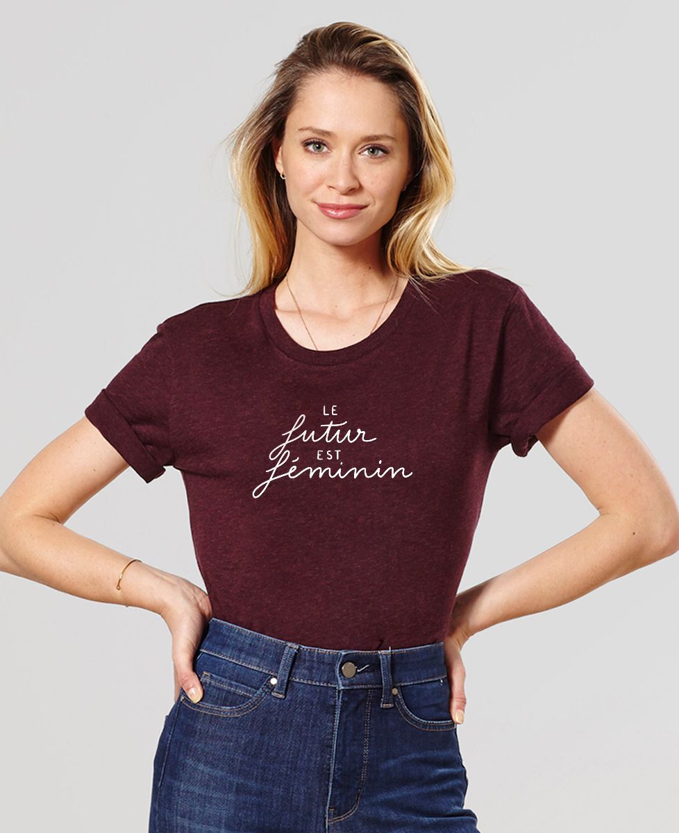 T-Shirt femme Le Futur est Féminin
