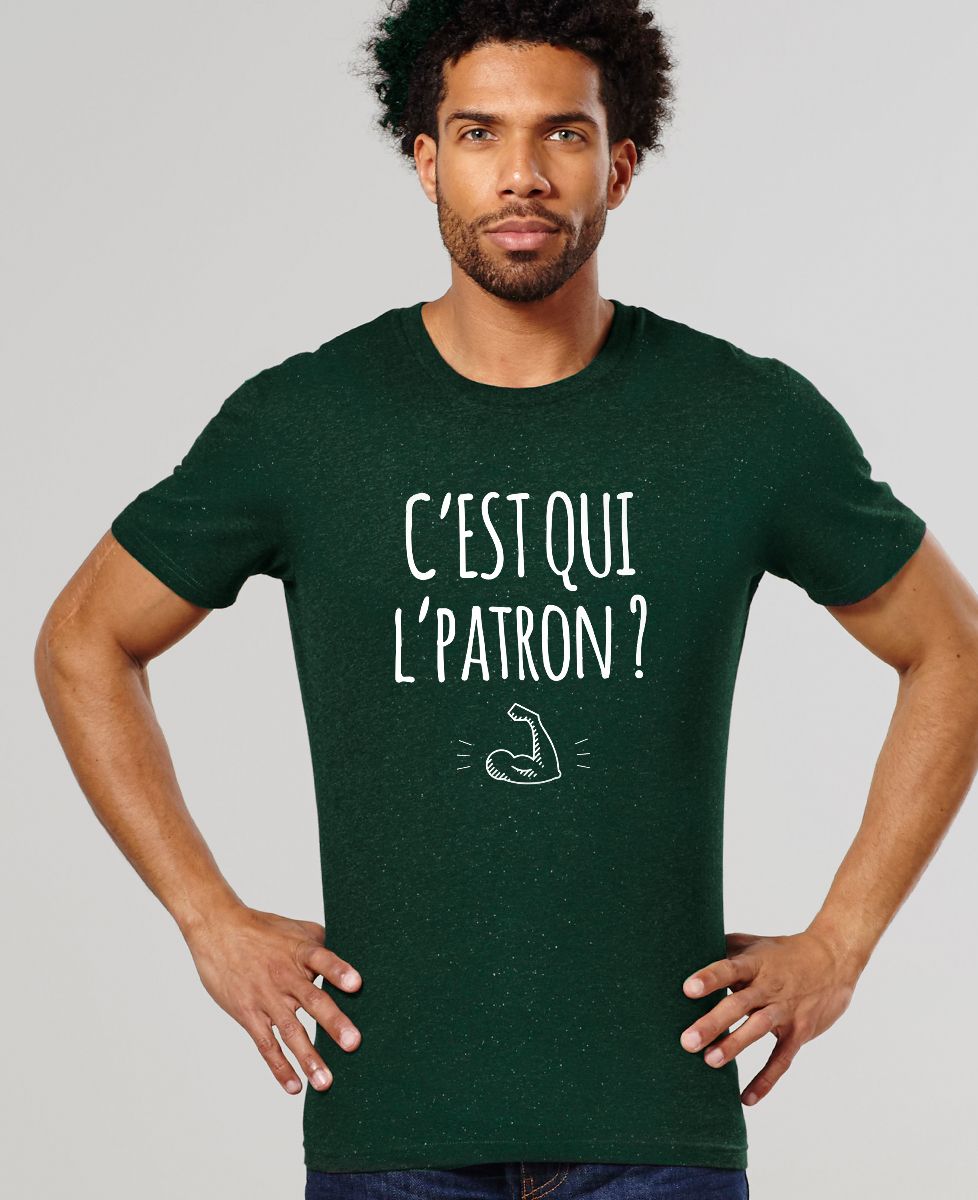 T-Shirt homme C'est qui l'patron ?