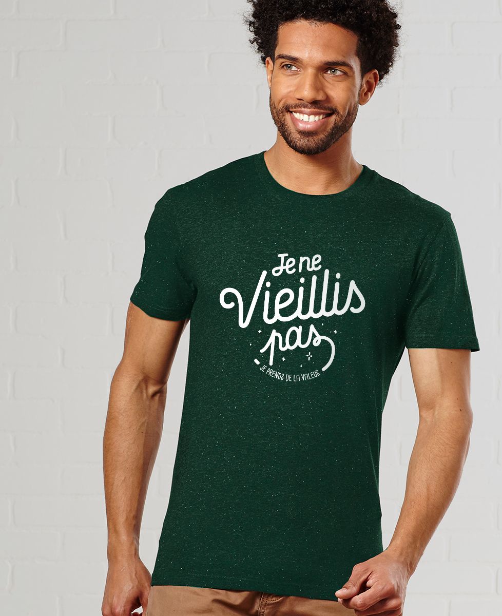 T-Shirt homme Je ne vieillis pas