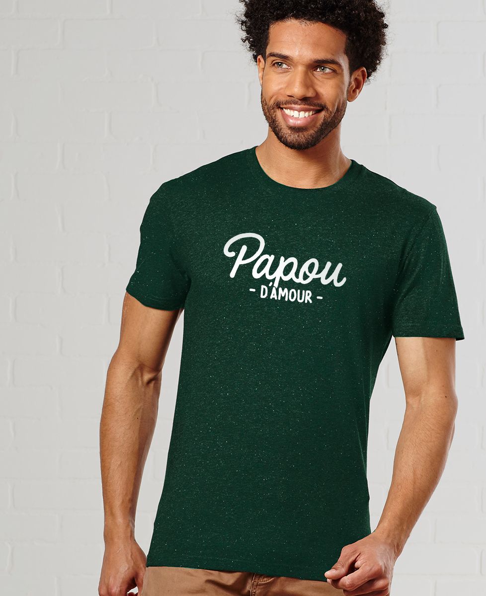 T-Shirt homme Papou d'amour