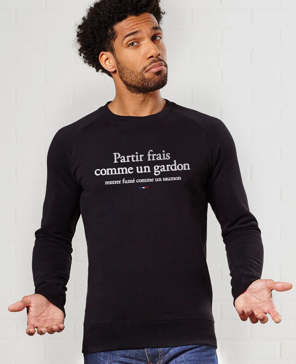 Sweatshirt homme Partir frais
