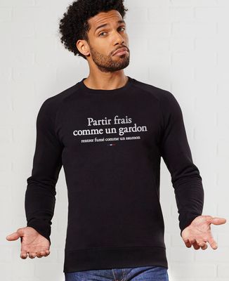 Sweatshirt homme Partir frais