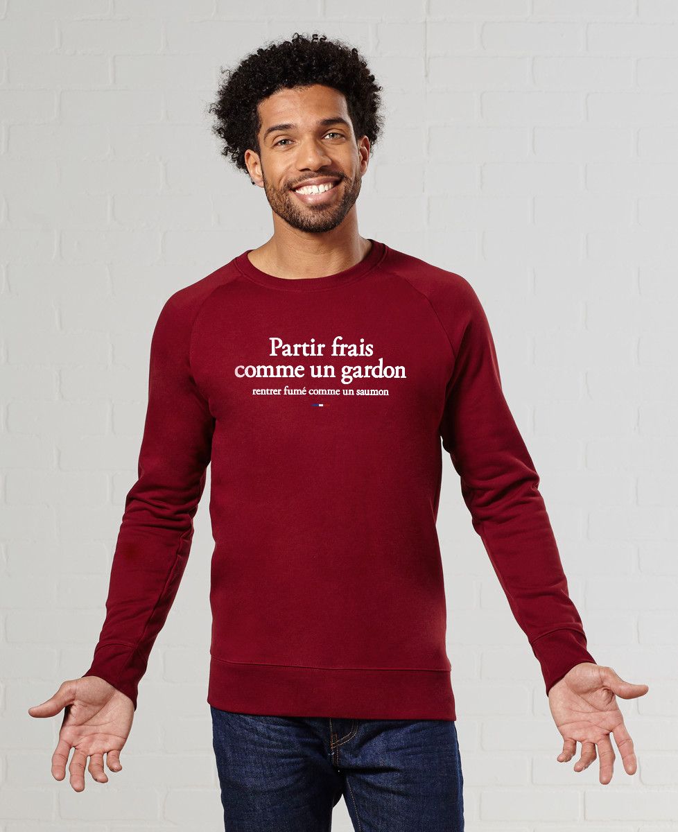 Sweatshirt homme Partir frais