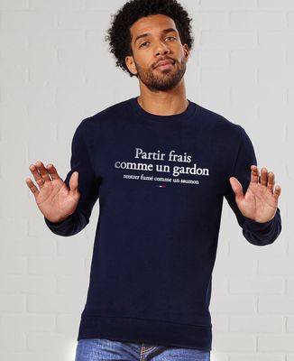 Sweatshirt homme Partir frais