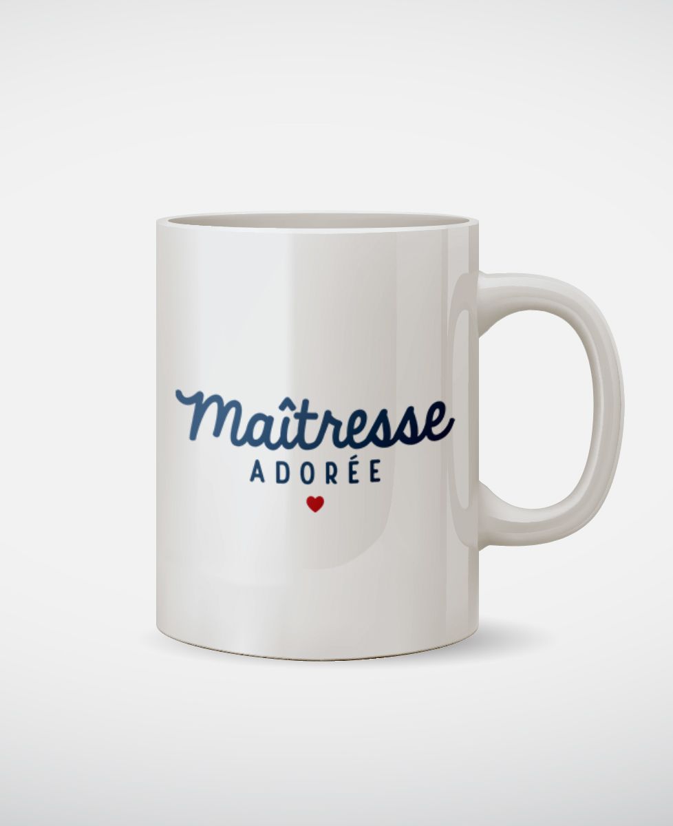 Mug Maîtresse adorée