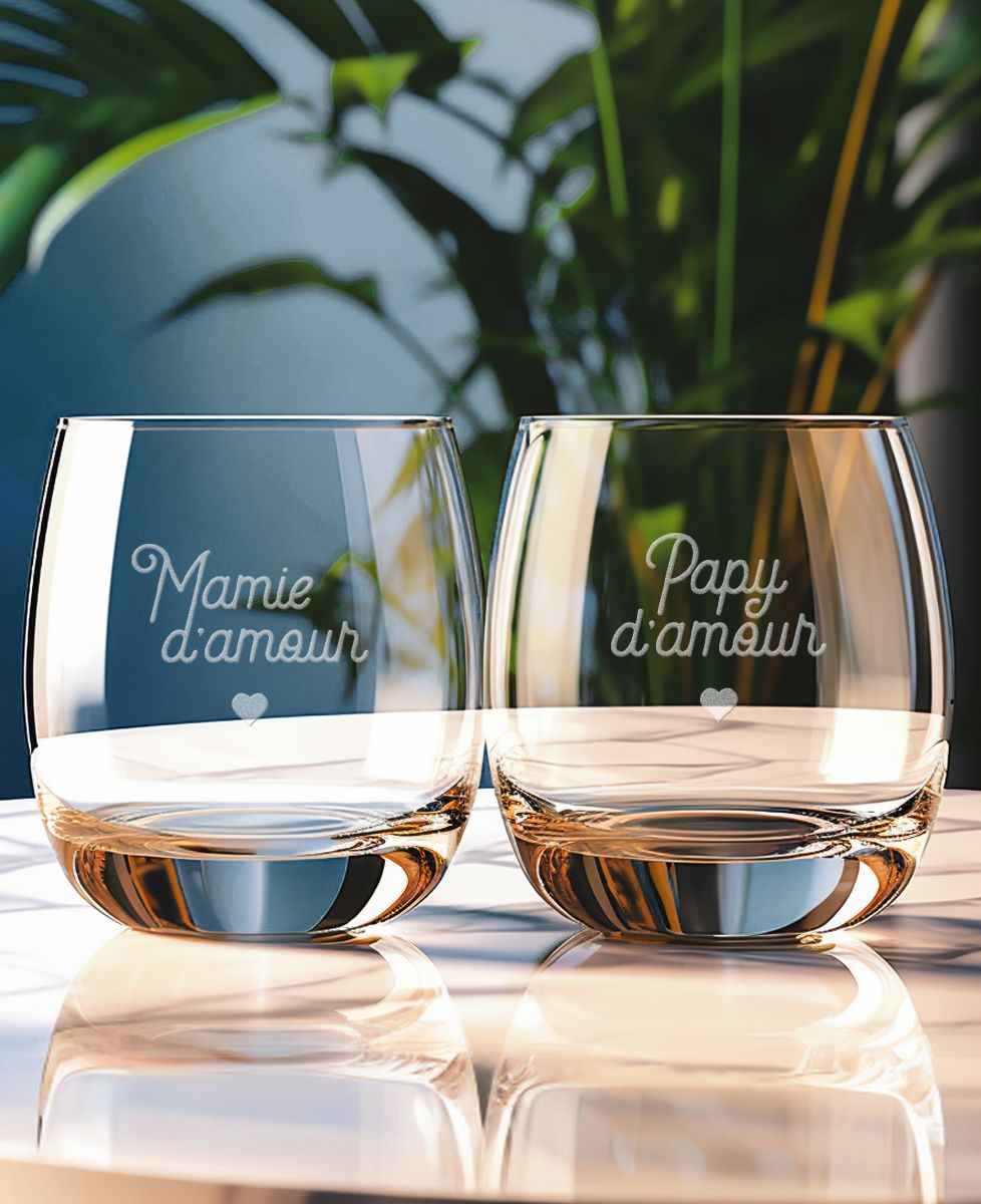 Verre à whisky Mamie d'amour - Apéro, Cadeaux Mamie, Mariage