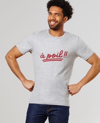 T-Shirt homme À poil