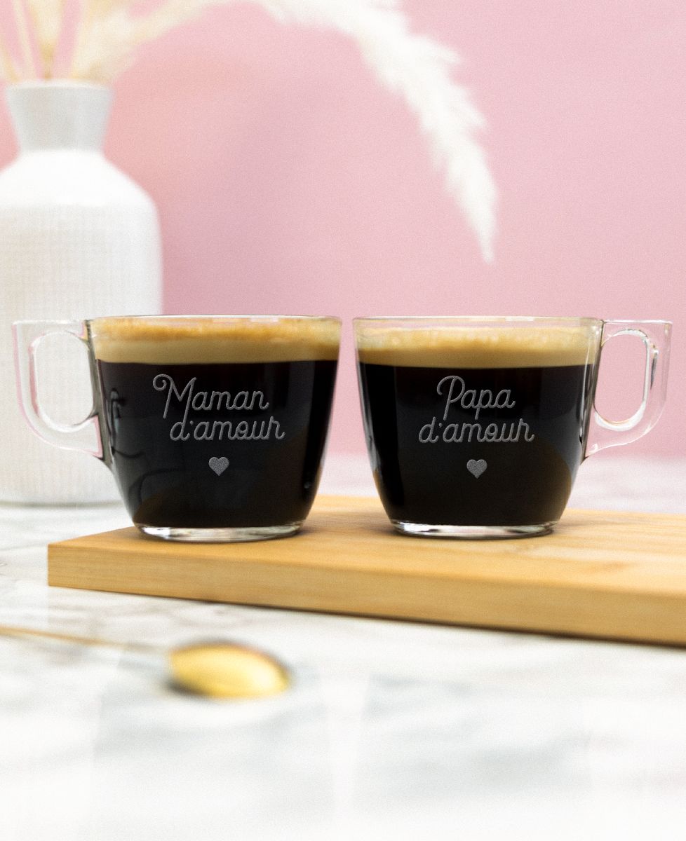 Tasse à café Maman d'amour - Cadeaux Maman