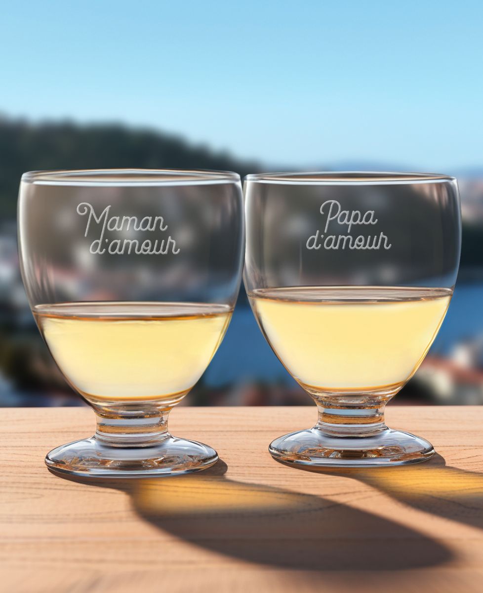 Verre à pastis Maman d'amour - Cadeaux Maman, Apéro