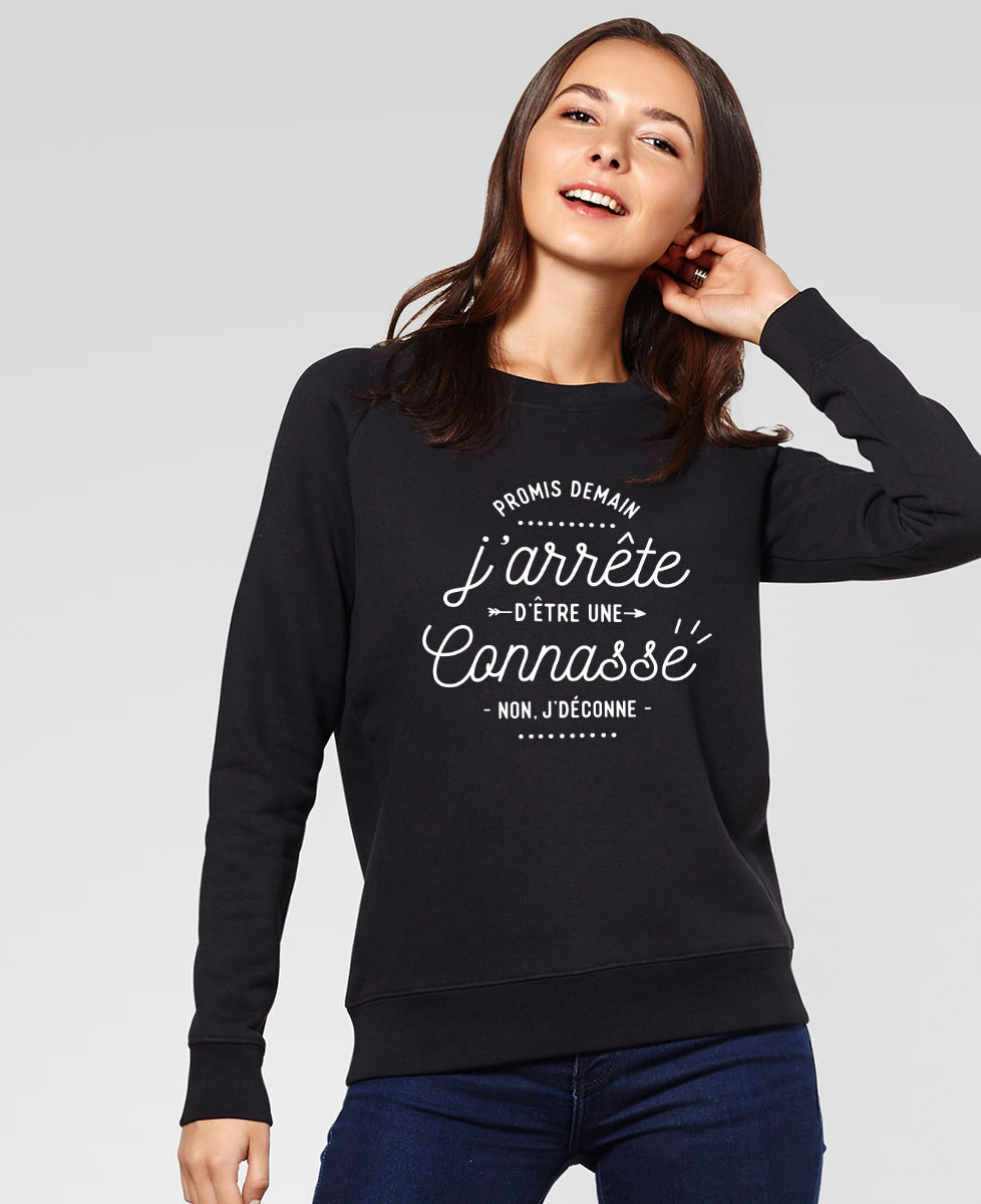 Sweatshirt femme Promis demain