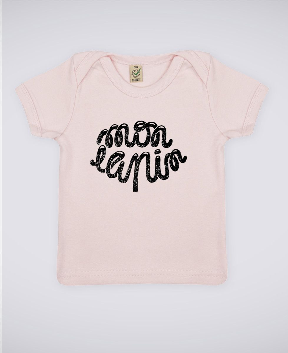 T-Shirt bébé Mon lapin