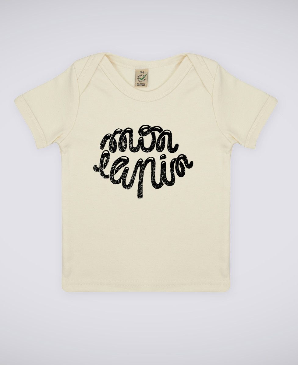 T-Shirt bébé Mon lapin