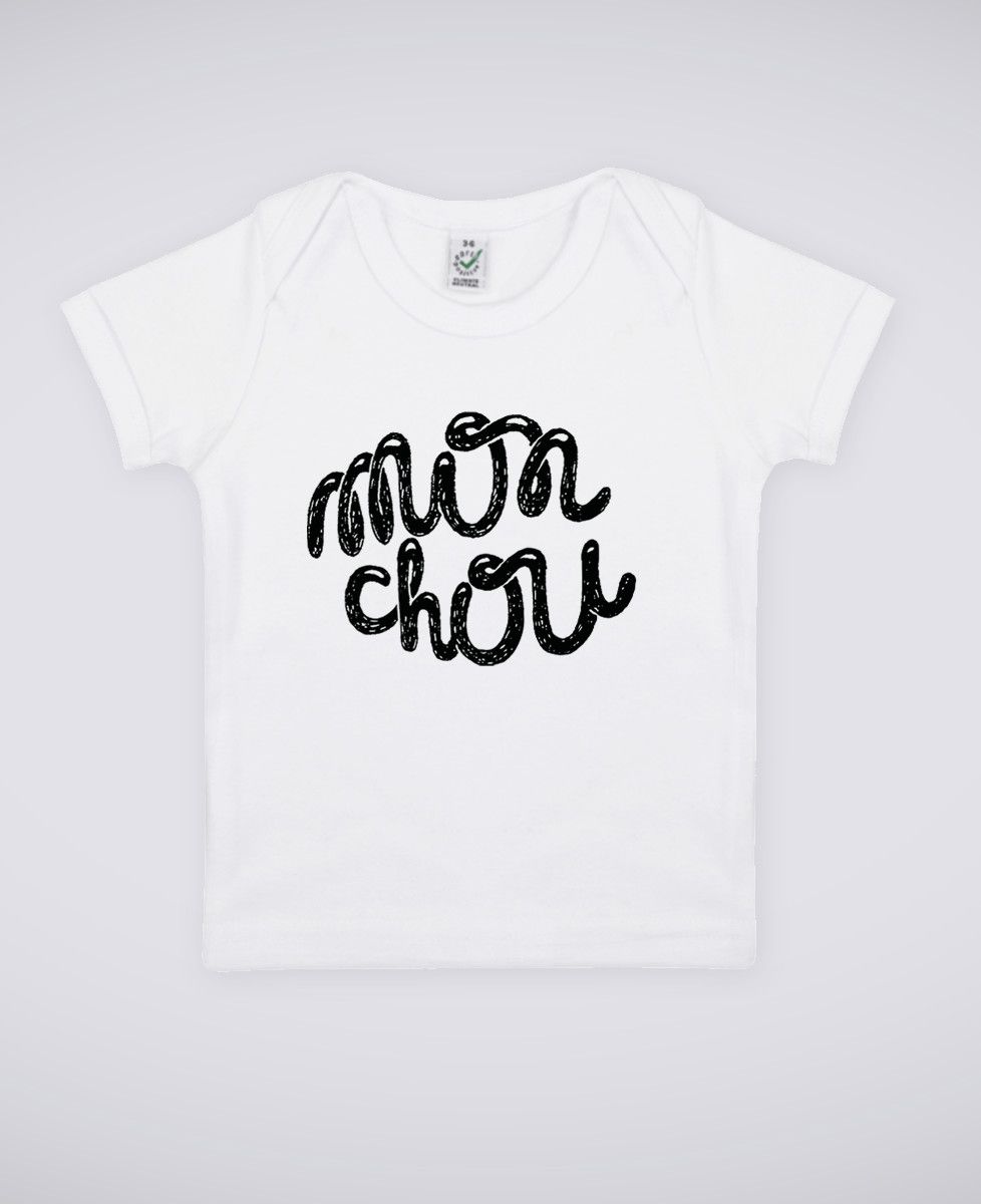 T-Shirt bébé Mon chou
