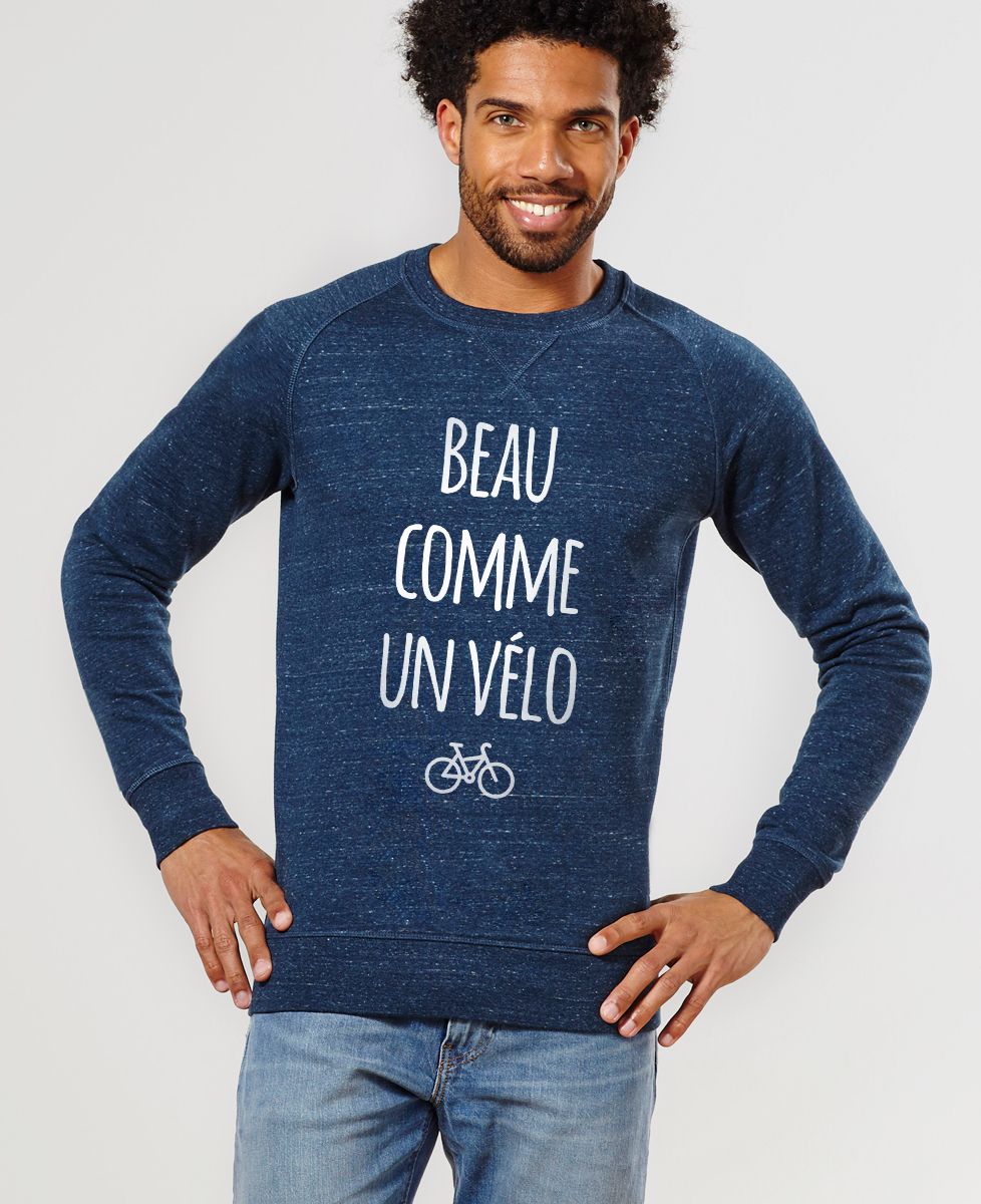 Sweatshirt homme Beau comme un vélo