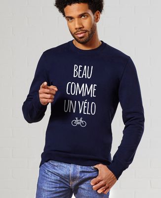 Sweatshirt homme Beau comme un vélo