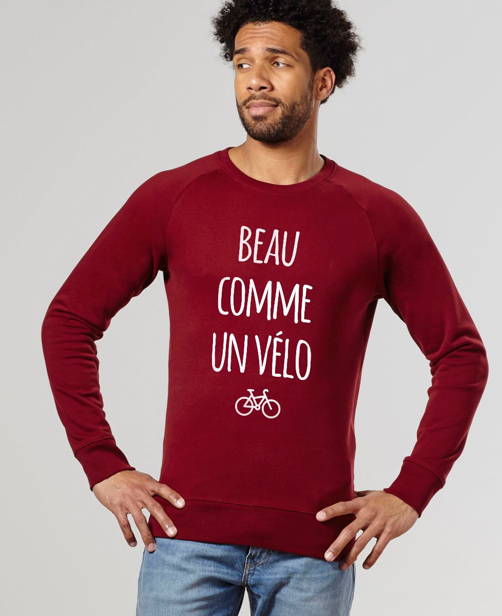 Sweatshirt homme Beau comme un vélo