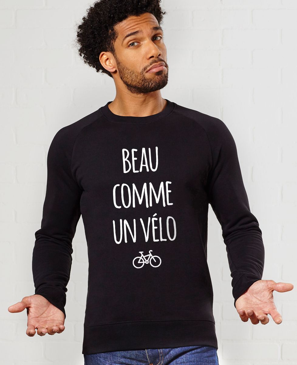 Sweatshirt homme Beau comme un vélo