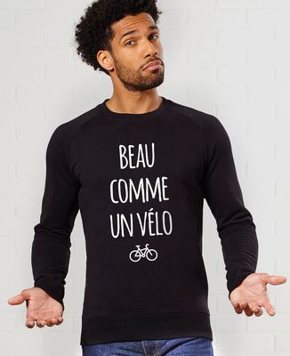 Sweatshirt homme Beau comme un vélo
