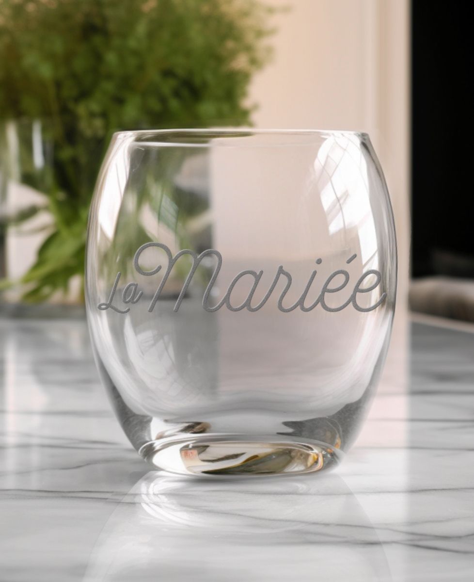 Verre à whisky La mariée personnalisé - Apéro, EVJF, Mariage