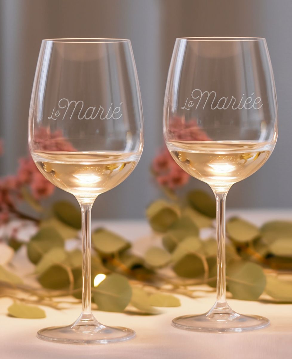 Verre à vin La mariée personnalisé - Apéro, EVJF, Mariage