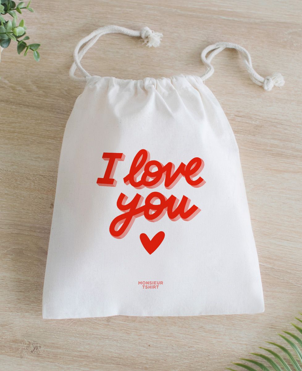Packaging I love you | Monsieur TSHIRT