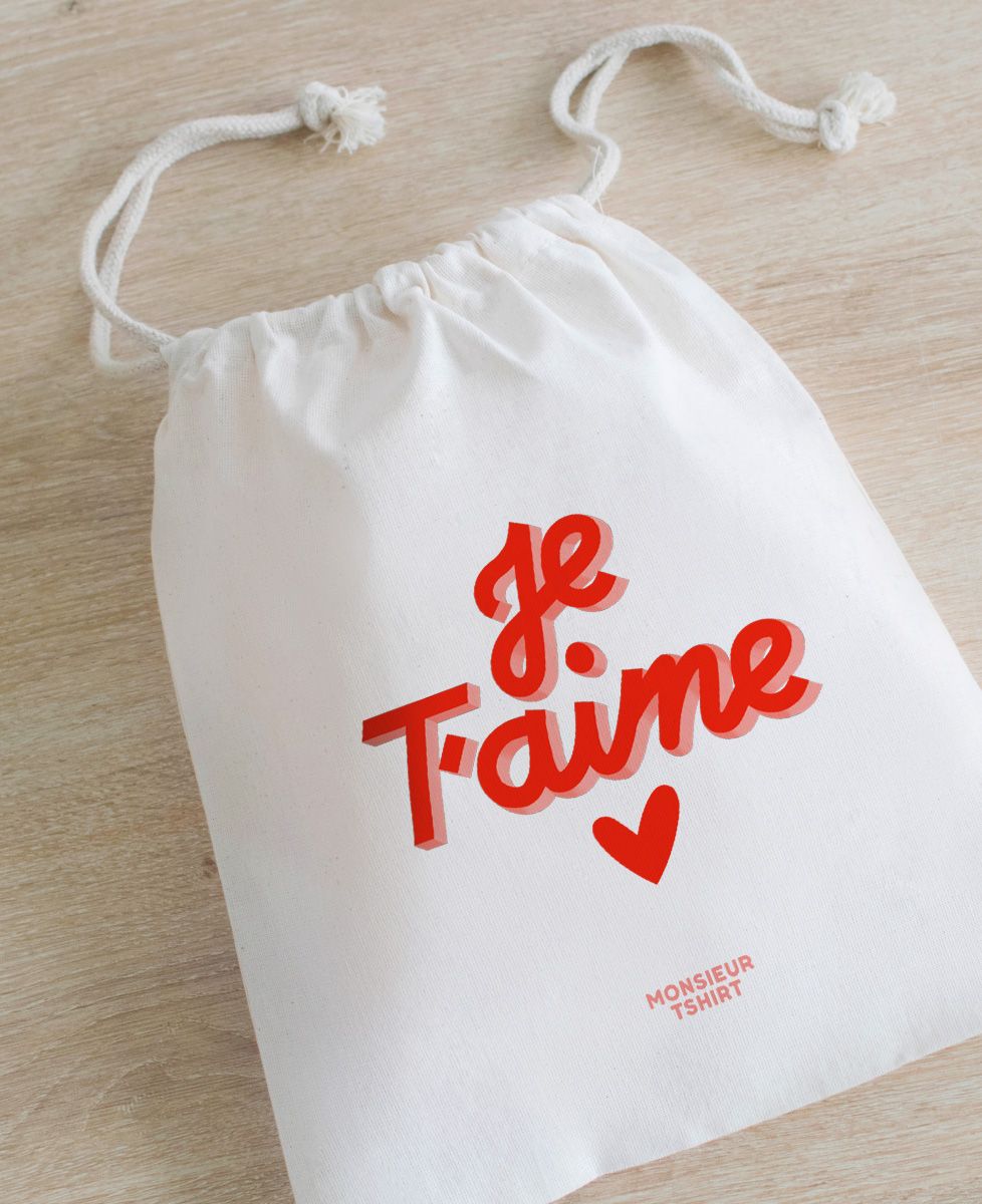 Emballage Je t'aime