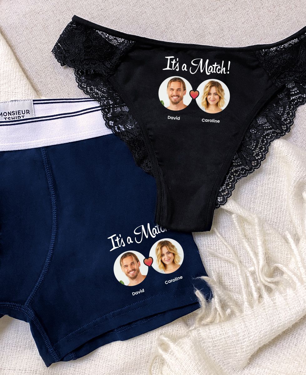 Customized thong panties It's a match | Monsieur TSHIRT
