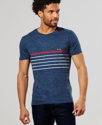 T-Shirt homme Deux étoiles à la française