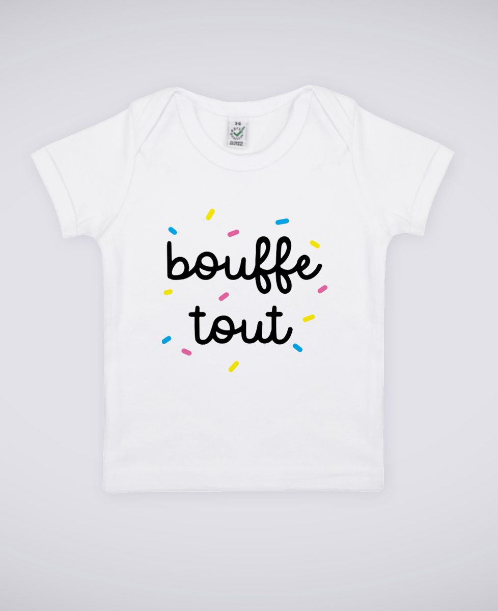 T-Shirt bébé Bouffe tout