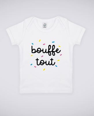 T-Shirt bébé Bouffe tout