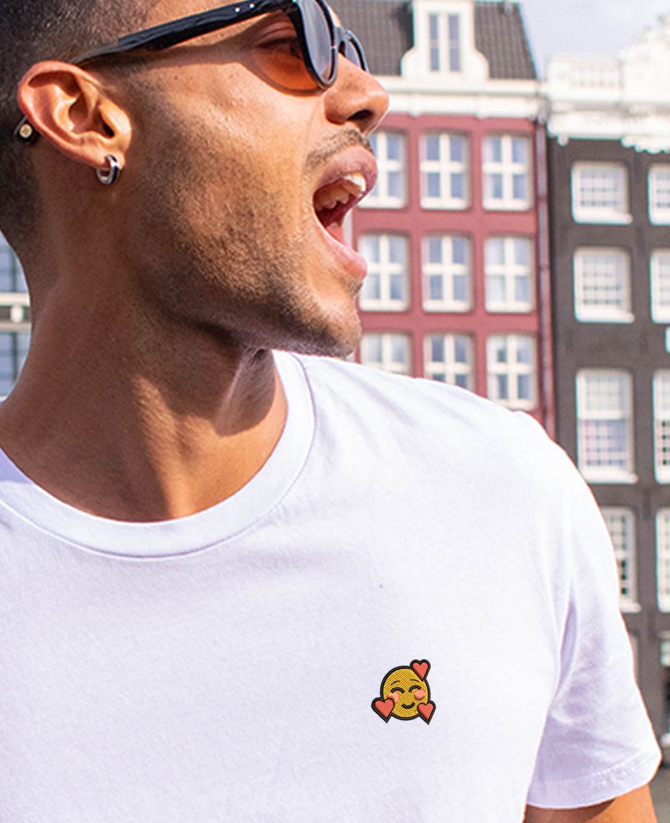 T-shirt homme Picto In Love brodé