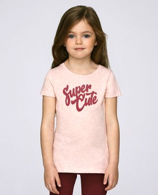 T-Shirt enfant Super Cute (effet velours)