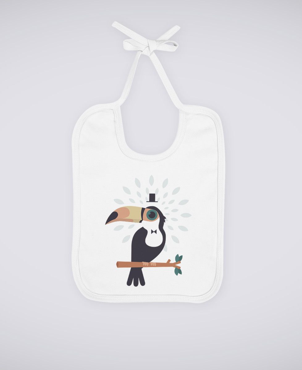 Bavoir Toucan magicien