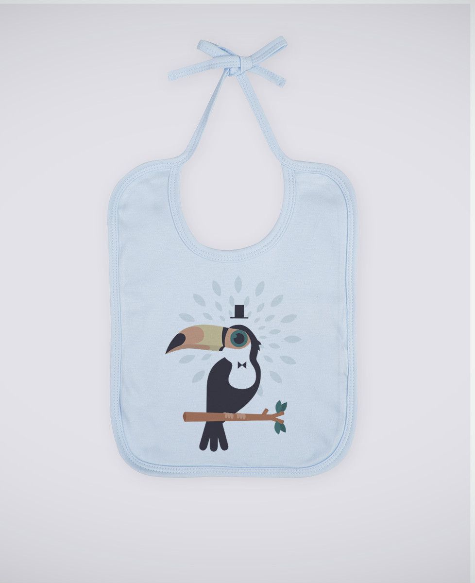 Bavoir Toucan magicien