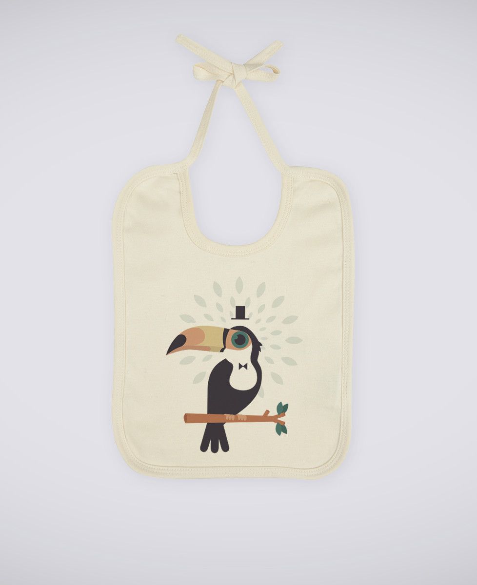Bavoir Toucan magicien