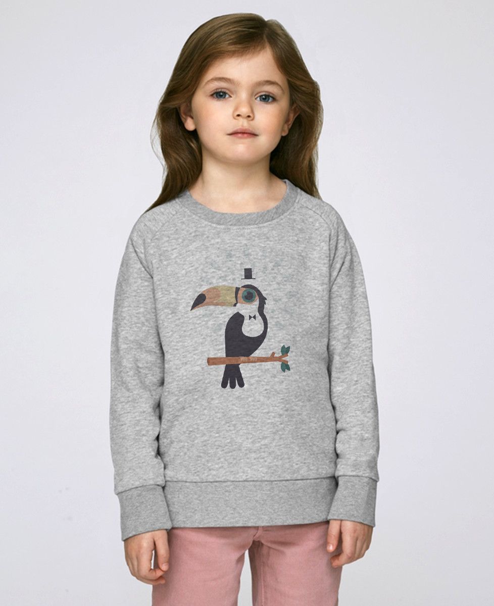 Sweatshirt enfant Toucan magicien