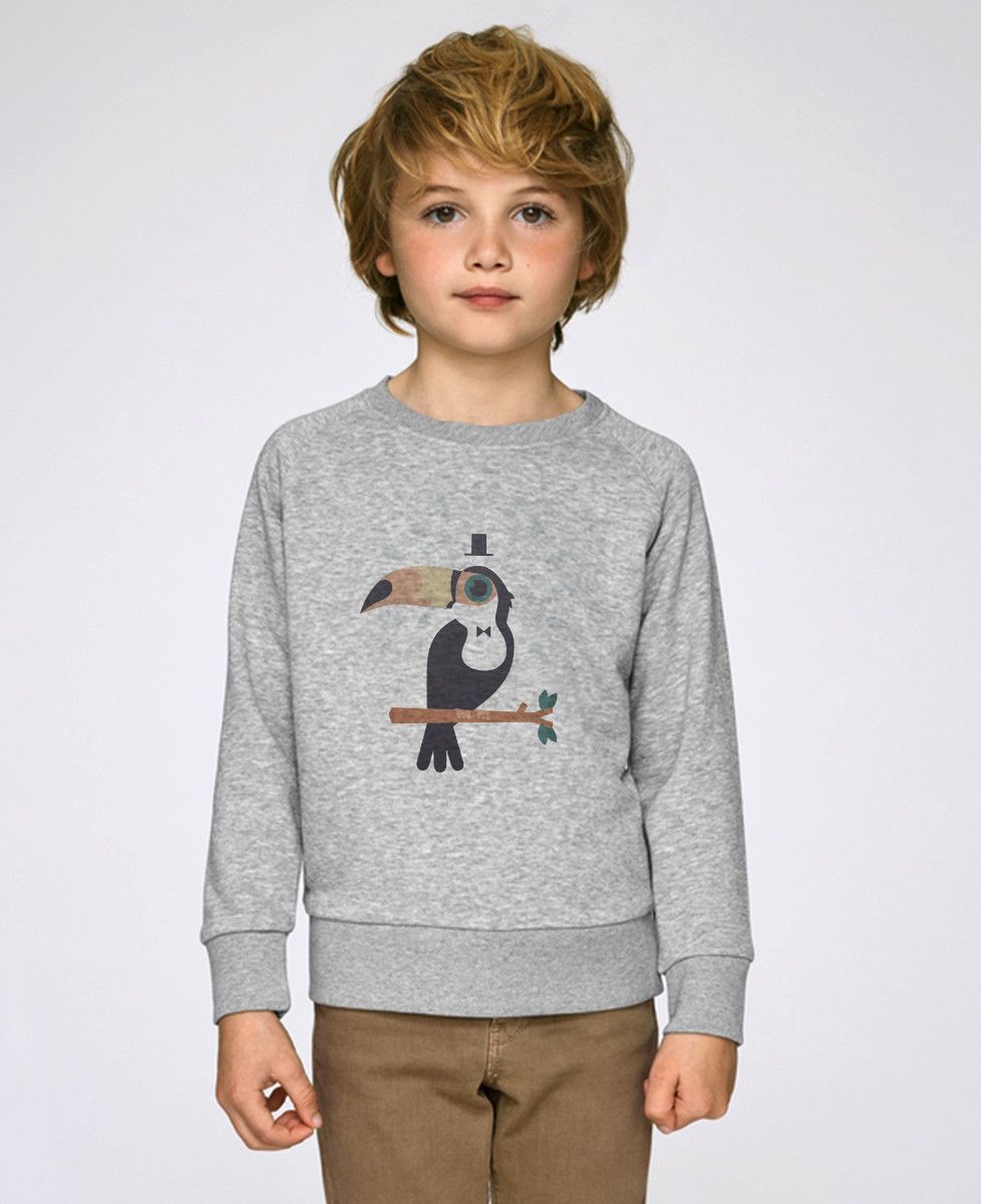 Sweatshirt enfant Toucan magicien