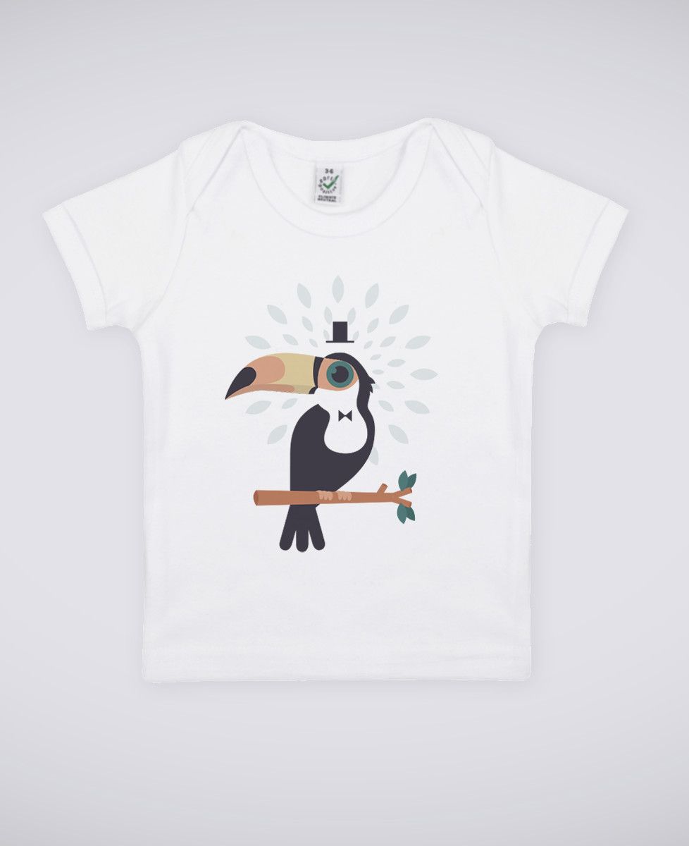 T-Shirt bébé Toucan magicien