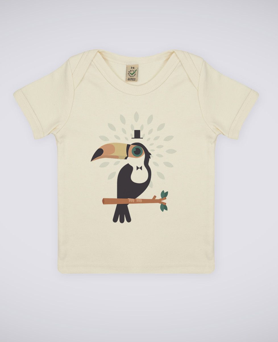 T-Shirt bébé Toucan magicien