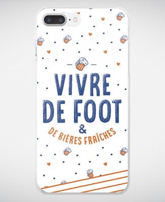 Coque smartphone Vivre de foot